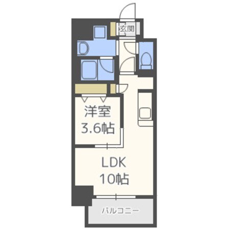 アーバネックス堂島の物件間取画像